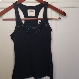 Abercrombie Navy blue tank top